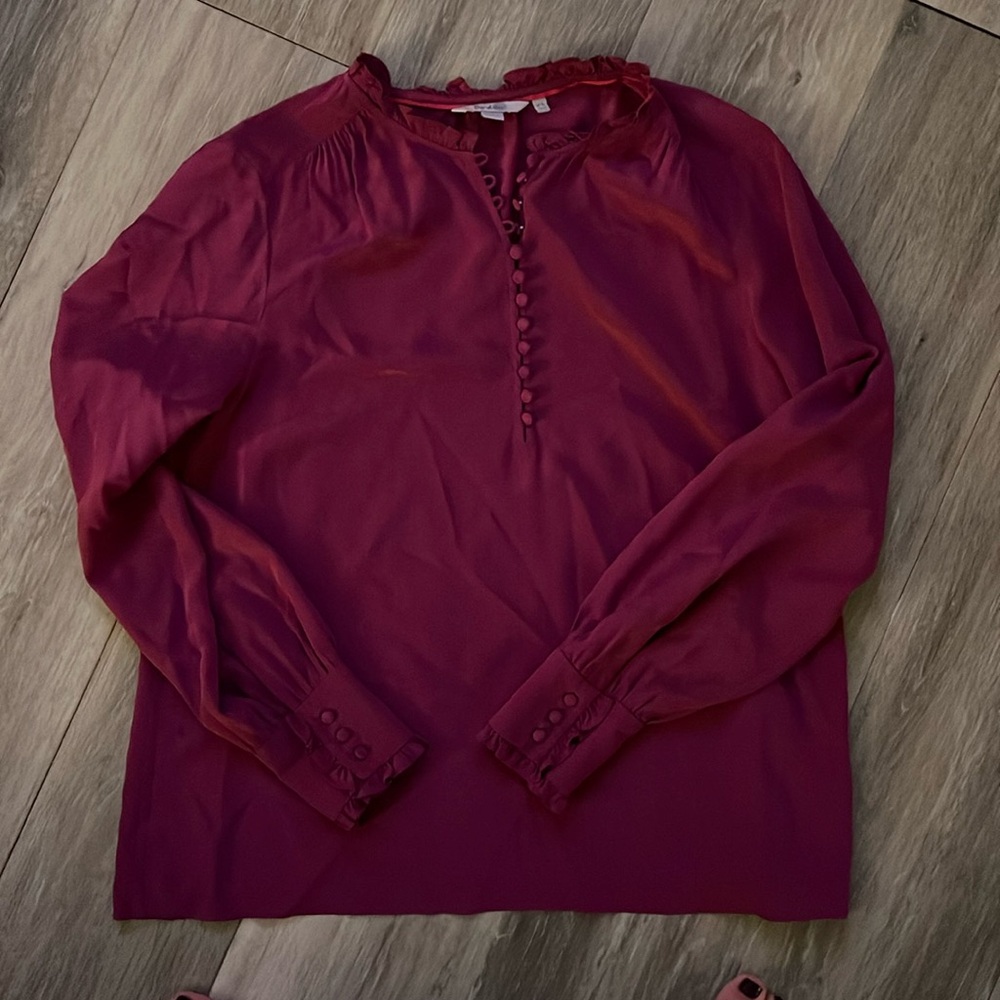 Boden silk blouse. Size 12.
